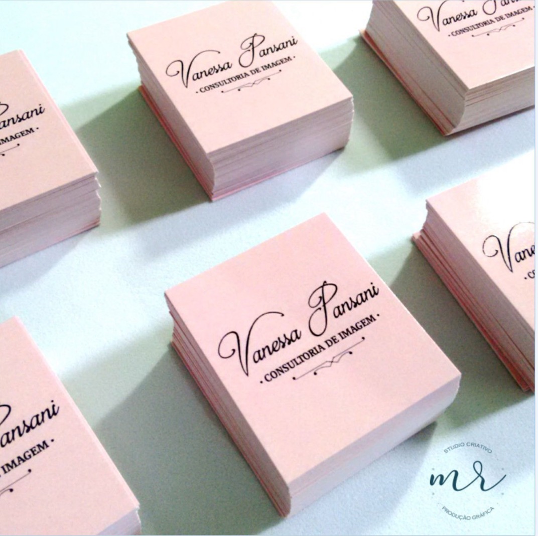 Mini cartão de visita